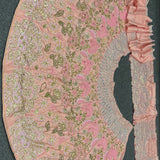 Peach Flower Embroidered Lehenga