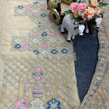 Elegant Peacock Embroidered Lehenga