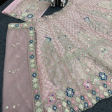 Elegant Peacock Embroidered Lehenga