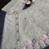 Elegant Peacock Embroidered Lehenga