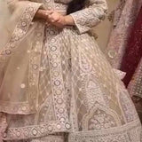 Elegant Peacock Embroidered Lehenga