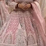 Elegant Peacock Embroidered Lehenga