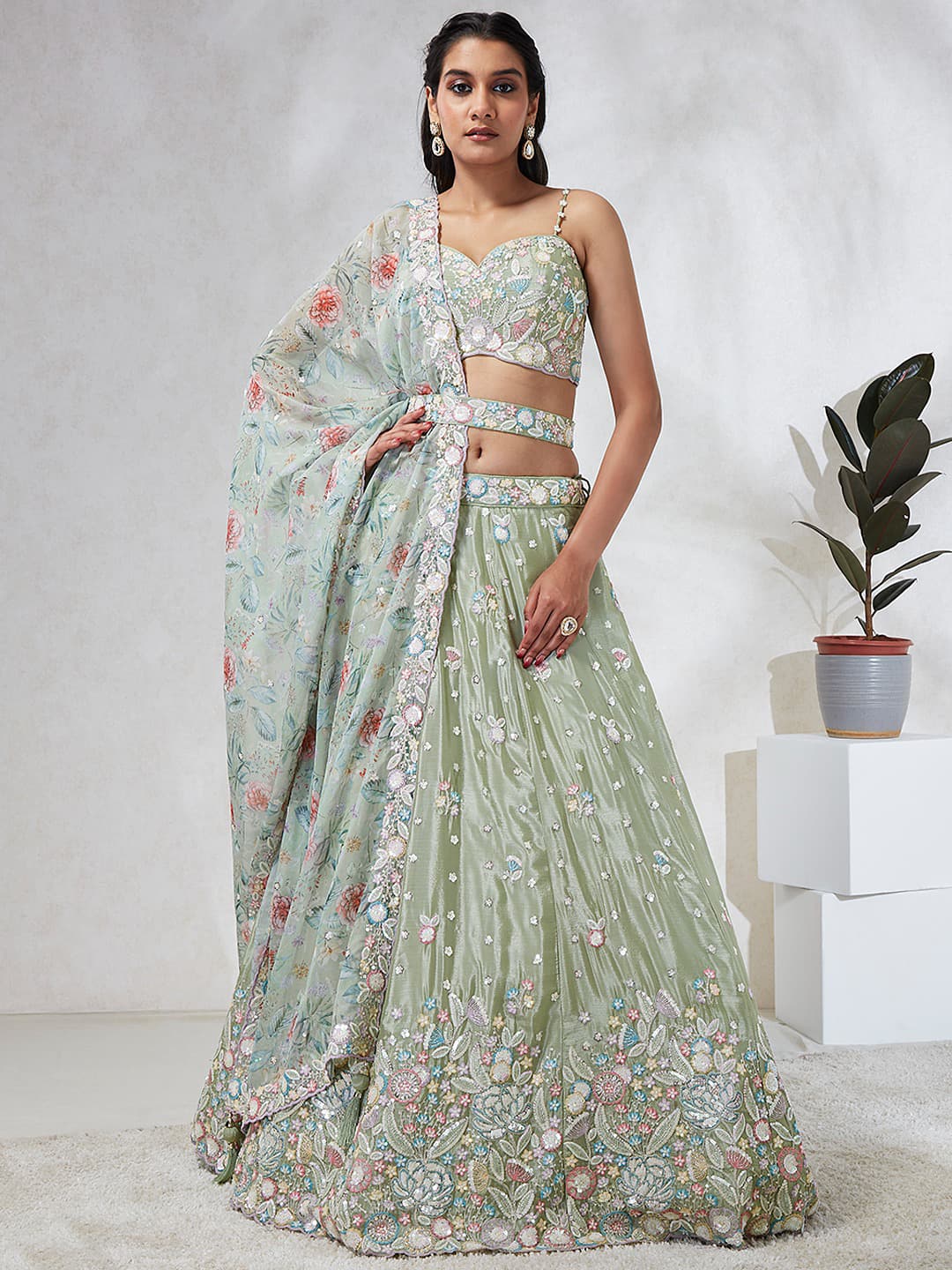 Bridal Heavy Work Lehenga