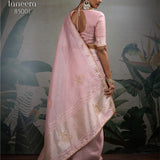 Taneera Finesse Linen Saree