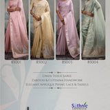 Taneera Finesse Linen Saree