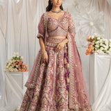 Glorious Tisse Silk Bridal Lehenga