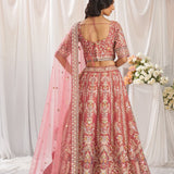 Glorious Tisse Silk Bridal Lehenga