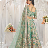 Glorious Tisse Silk Bridal Lehenga