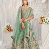 Glorious Tisse Silk Bridal Lehenga