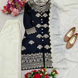 Trendy Georgette Top Sharara