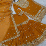 Trendy Georgette Top Sharara