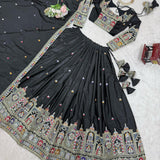Festive Natural Crep Silk Lehenga