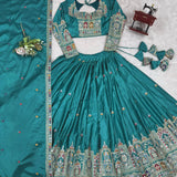 Festive Natural Crep Silk Lehenga