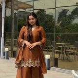 Stylish Designer Top Sharara