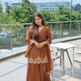 Stylish Designer Top Sharara