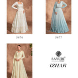 Izhar Classy Georgette Anarkali Gown