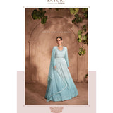 Izhar Classy Georgette Anarkali Gown