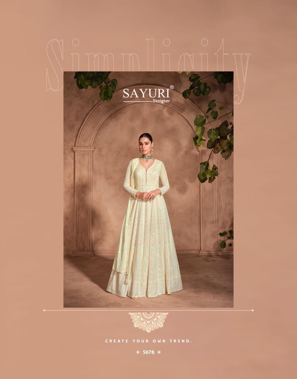 Izhar Classy Georgette Anarkali Gown