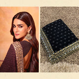 Bollywood Georgette Mirror Work Saree
