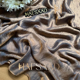 Celebrity Olive Space Silk Saree