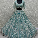 Stunning Bridal Motif Work Lehenga