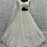 Stunning Bridal Motif Work Lehenga