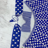 Classy Blue Embroidered Lehenga