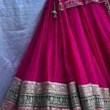 Classy Georgette Embroidered  lehenga