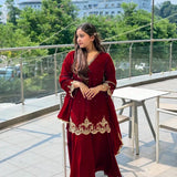 Lavish Designer Top Plazzo