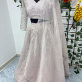 Premium Soft Organza Silk Lehenga