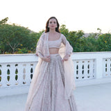 Premium Soft Organza Silk Lehenga