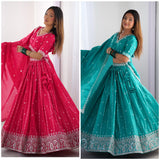 Exclusive Thread Work Lehenga