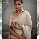 Velikaa Embellished Silk Saree