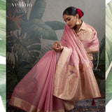 Velikaa Embellished Silk Saree