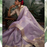 Velikaa Embellished Silk Saree