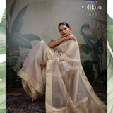 Velikaa Embellished Silk Saree