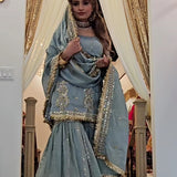Designer Pakistani Suit Plazzo