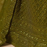Bridal Mehendi Function Lehenga