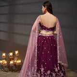 Luxurious Poly Chiffon Lehenga