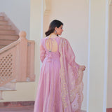 Fendy Chiffon Anrkali Gown