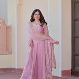 Fendy Chiffon Anrkali Gown
