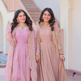 Fendy Chiffon Anrkali Gown