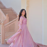 Fendy Chiffon Anrkali Gown