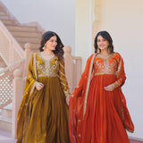 PREMIUM READYMADE GOWN-DUPATTA