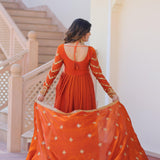 PREMIUM READYMADE GOWN-DUPATTA