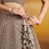 Bridesmaid Stylish Embroidered Lehenga