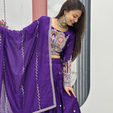 Rajwadi Royallook Embroidered Lehenga