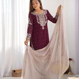 Designer Pure Heavy Straight Suit