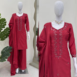 Classy Maroon Ocassionaly Suit