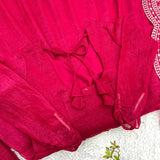 Pink Designer Heavy Anarkali Gown